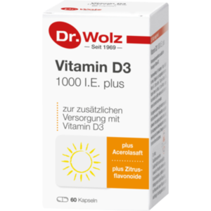 VITAMIN D3 1.000 I.E. plus Dr.Wolz Kapseln