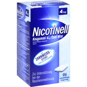 NICOTINELL Kaugummi Cool Mint 4 mg