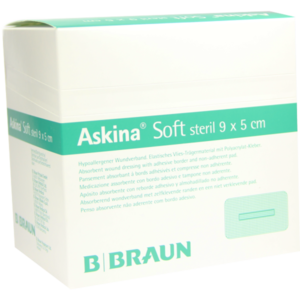 ASKINA Soft Wundverband 5x9 cm steril