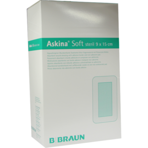 ASKINA Soft Wundverband 9x15 cm steril