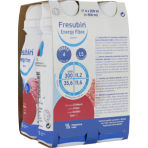 FRESUBIN ENERGY Fibre DRINK Erdbeere Trinkflasche