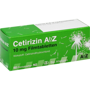 CETIRIZIN AbZ 10 mg Filmtabletten