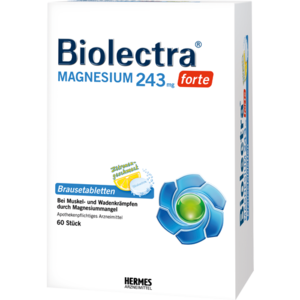 BIOLECTRA Magnesium 243 mg forte Zitrone Br.-Tabl.