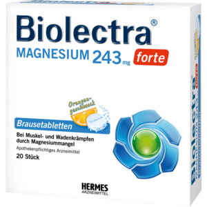 BIOLECTRA Magnesium 243 mg forte Orange Brausetab.