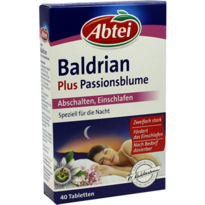 ABTEI Baldrian plus Passionsblume überz.Tabl.