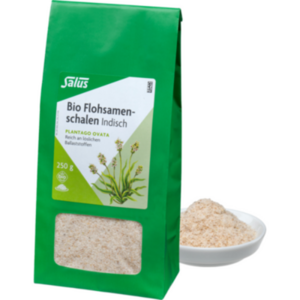 FLOHSAMENSCHALEN indisch Bio Plantago ovata Salus