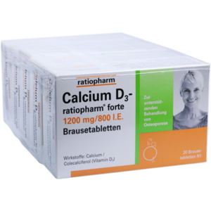 CALCIUM D3-ratiopharm forte Brausetabletten