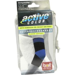 BORT ActiveColor Ellenbogenbandage L schwarz