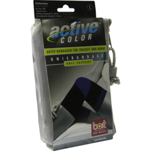 BORT ActiveColor Kniebandage L schwarz