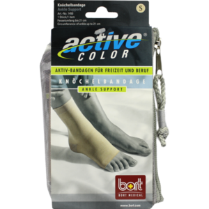 BORT ActiveColor Knöchelbandage S haut