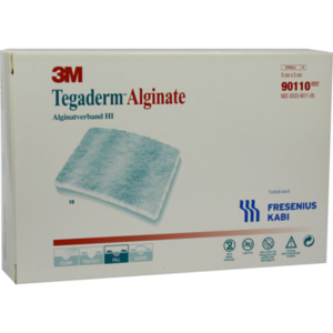 TEGADERM Alginate FK Kompressen 5x5 cm 90110