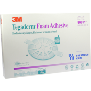 TEGADERM Foam Adhesive FK 10x11 cm oval 90611