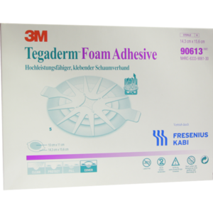 TEGADERM Foam Adhesive FK 14,3x15,6 cm oval 90613