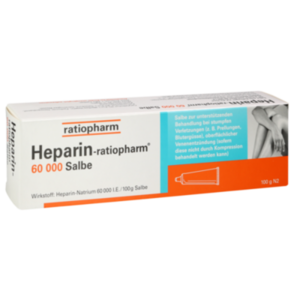Heparin Ratiopharm 60000 Salbe