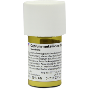 CUPRUM METALLICUM praep.D 20 Trituration