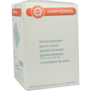 MULLKOMPRESSEN 10x10 cm unsteril 12fach