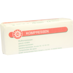 MULLKOMPRESSEN 5x5 cm unsteril 8fach