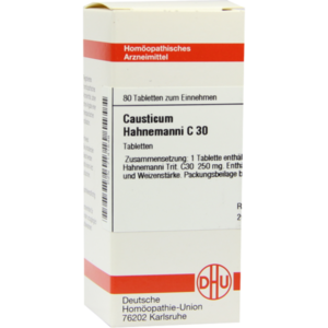 CAUSTICUM HAHNEMANNI C 30 Tabletten