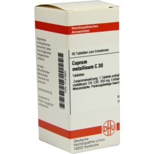 CUPRUM METALLICUM C 30 Tabletten