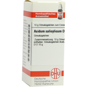 ACIDUM SALICYLICUM D 12 Globuli