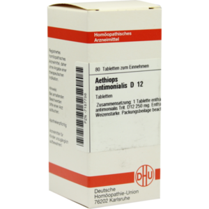 AETHIOPS ANTIMONIALIS D 12 Tabletten