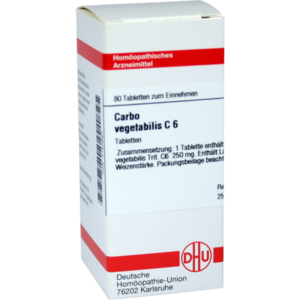 CARBO VEGETABILIS C 6 Tabletten