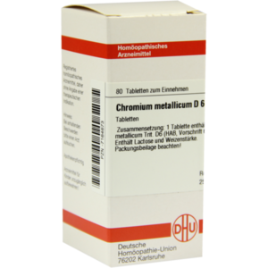 CHROMIUM METALLICUM D 6 Tabletten