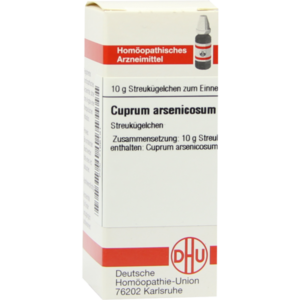 CUPRUM ARSENICOSUM C 200 Globuli