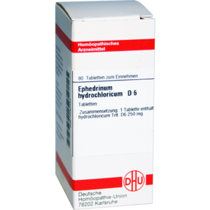 EPHEDRINUM hydrochloricum D 6 Tabletten