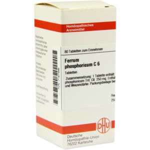 FERRUM PHOSPHORICUM C 6 Tabletten