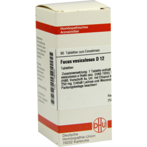 FUCUS VESICULOSUS D 12 Tabletten