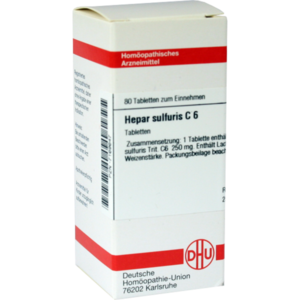 HEPAR SULFURIS C 6 Tabletten