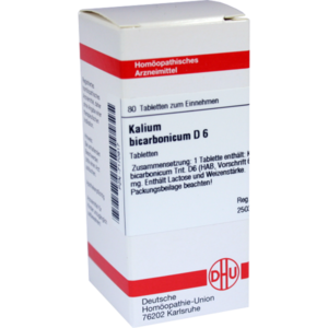 KALIUM BICARBONICUM D 6 Tabletten