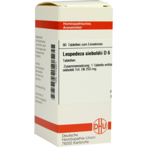 LESPEDEZA SIEBOLDII D 6 Tabletten