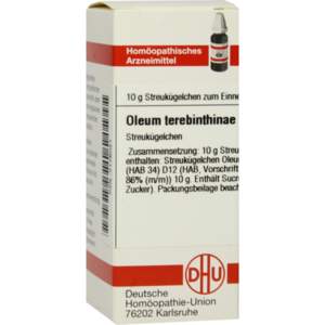 OLEUM TEREBINTHINAE D 12 Globuli