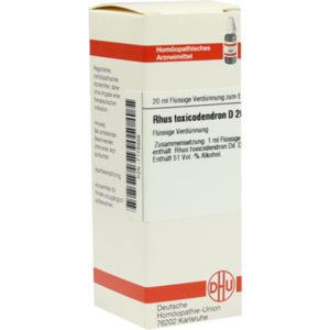 RHUS TOXICODENDRON D 200 Dilution