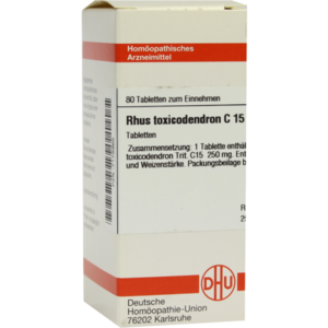 RHUS TOXICODENDRON C 15 Tabletten