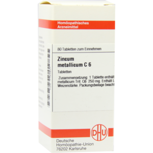 ZINCUM METALLICUM C 6 Tabletten