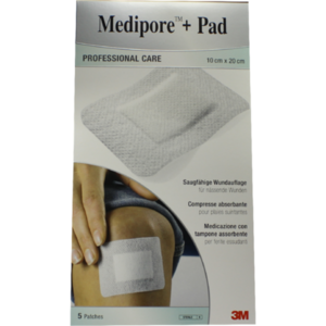 MEDIPORE+Pad steriler Wundverband 3570NP 10x20 cm