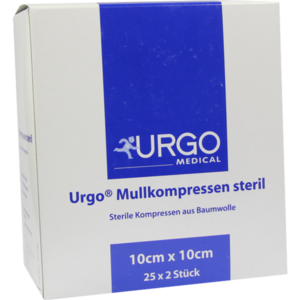 URGO MULLKOMPRESSEN 10x10 cm steril