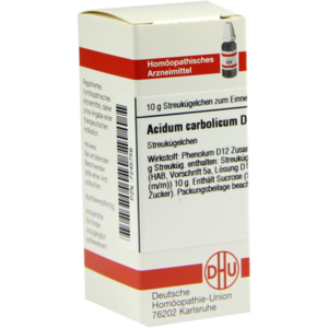 ACIDUM CARBOLICUM D 12 Globuli