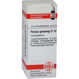 PANAX GINSENG D 12 Globuli