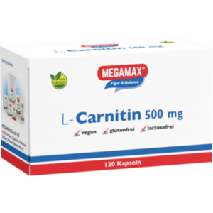 L-CARNITIN 500 mg Megamax Kapseln