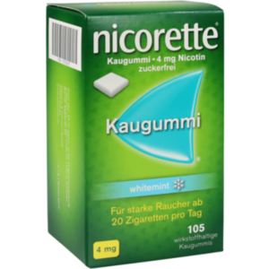 NICORETTE Kaugummi 4 mg whitemint