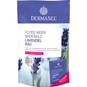 DERMASEL Totes Meer Badesalz+Lavendel SPA