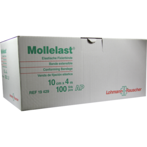 MOLLELAST Binden 10 cmx4 m weiß lose