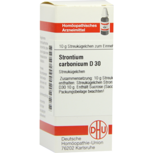 STRONTIUM CARBONICUM D 30 Globuli