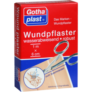 GOTHAPLAST Wundpfl.robust 6 cmx 1 m wasserabweis.