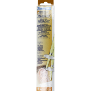 OHRENKERZEN konisch mit Bienenwachs