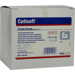 CUTISOFT Schlitz Vlieskompressen